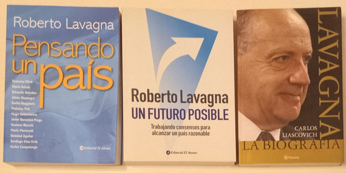 Pensando Un País/un Futuro Es Posible/autobiografía- Lavagna