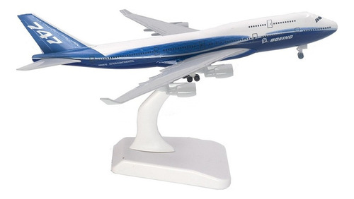 Colección De Juguetes Modelo De Avión De Aleación Boeing 747