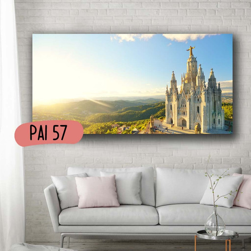 Imagen 7 de 10 de Cuadros Paisajes Del Mundo Roma Egipto Barcelona Rio 120x70