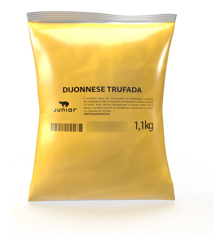 Combo Maionese Dijon Dijonese Temperada Junior Pouch 5,5kg