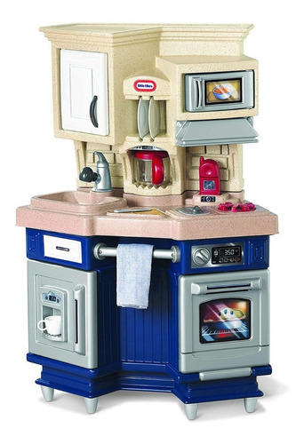 Cocina De Juguete Con Sonido Super Chef Little Tikes Color Beige/Azul