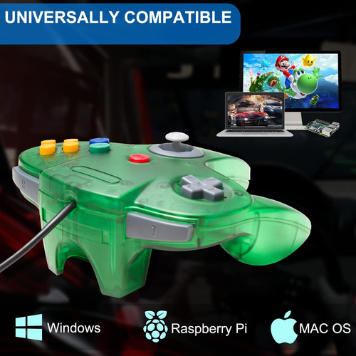 Controlador Kiwitata Classic N64, Pc Joystick Controller