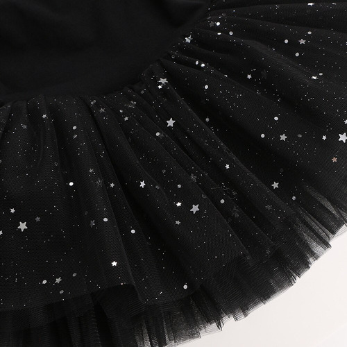 Imagem 5 de 6 de Vestido Bailarina Profissional Meninas Balé Cisne Negro Luxo
