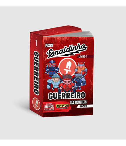 Coleção Elo Monsters Books Enaldinho - Starter Pack Com Álbum Ilustrado Oficial +3 Gogo S Sortidos +3 Minilivros Sortidos