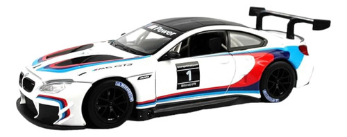 Auto A Escala 1:24 Bmw M6 Gt3 Msz