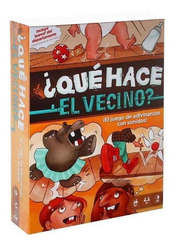 Juego De Mesa Familiar Que Hace El Vecino? Original Mattel