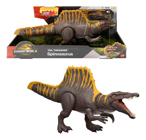 Jurassic World Rebirth Spinosaurus Tail Thrasher Mattel