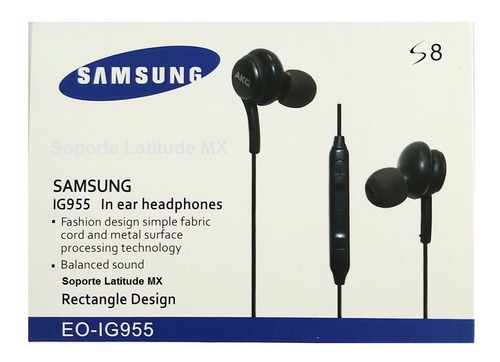 Audifonos Originales Akg Samsung Galaxy S8 S8+ Ig955 En Caja
