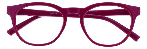 Opulize Blu Retro - Lentes De Bloqueo De Luz Azul Para Compu