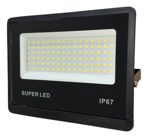 Kit 4 Refletor Led 400w Ip66 6500k Branco Frio