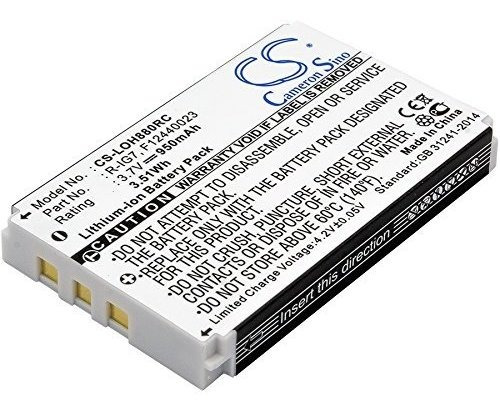 Ncndb Bateria Replacement For Logitech Harmony 720 880