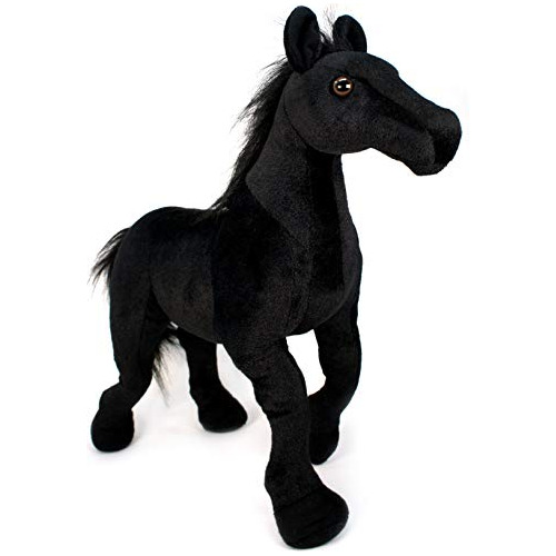 Viahart Ignacio The Black Stallion - 18 Inch Stuffed Animal