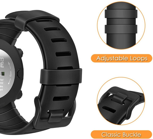 Imagen 3 de 8 de Malla De Reloj Suunto Core Smartwacth