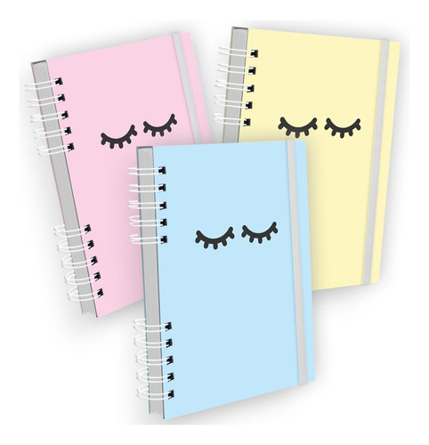 Kit 3 Cadernos De Anotações - Dreams