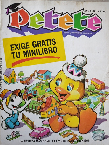 Revista Petete Año 1 N° 32 Por La Senda (aa921