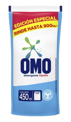  Pack 3 Omo Detergente Concentrado 450ml Doypack