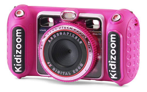 Câmera Selfie Digital Vtech Kidizoom Duo Dx Com Mp3 Rosa 3-9