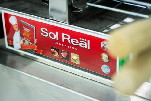 Tostador Sandwich Doble A Gas Con Plancha Sol Real Ge