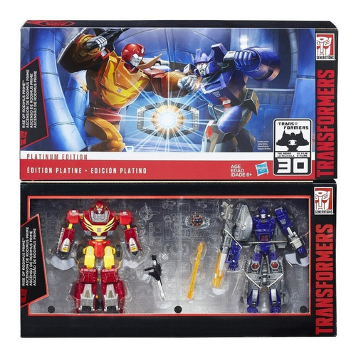 Transformersthe Last Knight Rodimus Prime Y Galvatron Platin