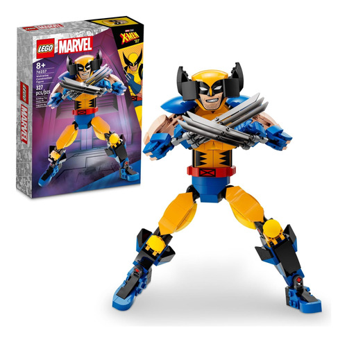 Figura De Construcción Lego Marvel Wolverine Figura De Acció