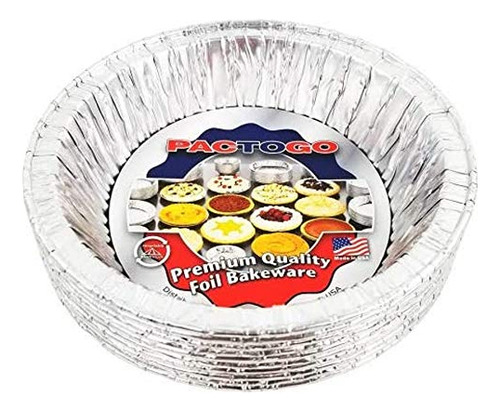 Pactogo Tarta De Carne Desechable De Aluminio De 5 3/4 PuLG.