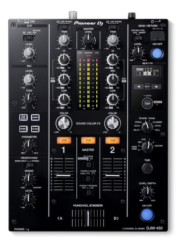 Pioneer Djm 450 Mixer De Dj De 2 Canales