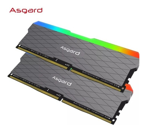 Memória Ram Ddr4 Rgb 16gb (2x8) 3200mhz Asgard
