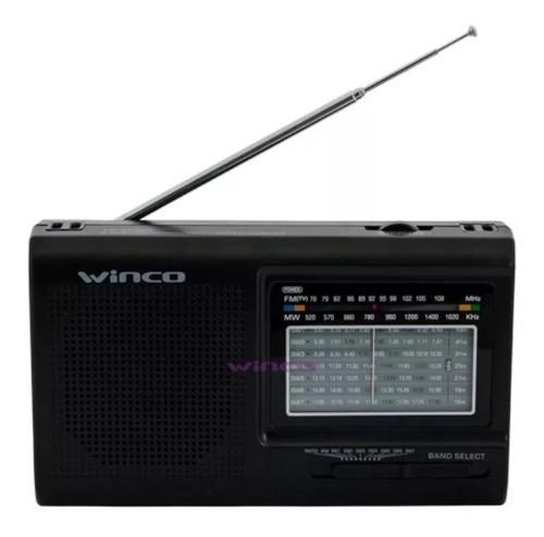 Radio Winco W-2005 Am/fm Pilas O 220v Local Zona Recoleta