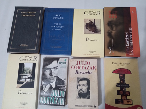 Julio Cortazar X7 Deshoras Rayuela Bestiario Ceremonias Arma (Usado)