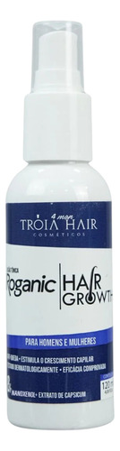 Troia Spray Para Crescer Cabelo Tônico Roganic Hair Growth