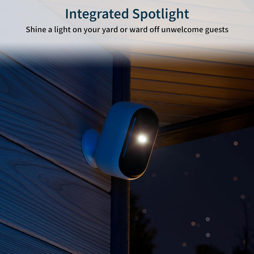 Cámara De Seguridad Inalámbrica Outdoor/indoor Blanco 2k