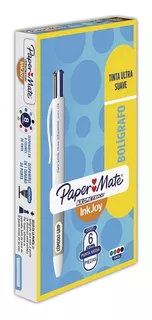 Bolígrafo 4 Tintas En 1 Papermate Kilométrico Caja Con 6pzas