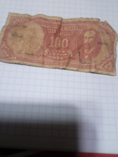 Billete Antiguo Diez Condores