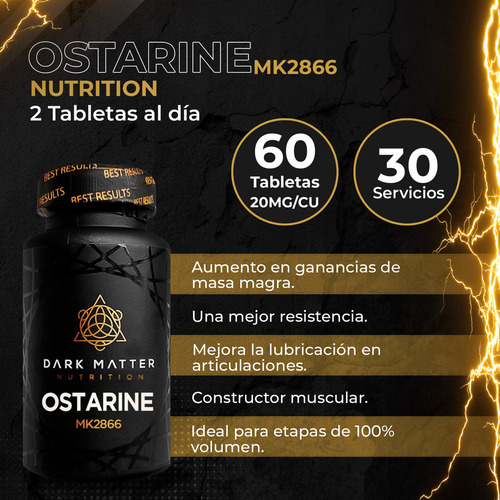 Dark Matter Nutrition Ostarine Mk2866 60 Tabs Sfn