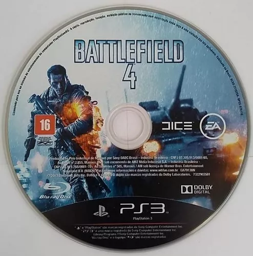 PS3 - Battlefield 4 (Edição Brasileira + Blu-ray de Tropa de Elite