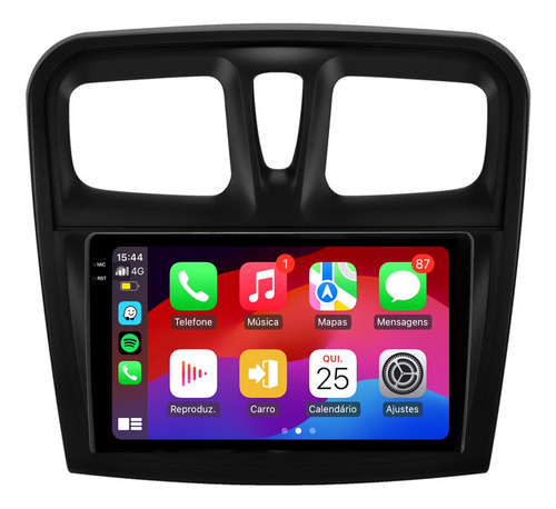 Central Multimidia Logan 15/19 9p Android 2gb 64gb Carplay