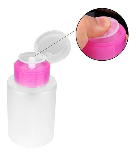 Dispensador De Acetona Uñas Manicura Pedicura Pedicure