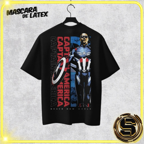 Mdl Playera Captain America