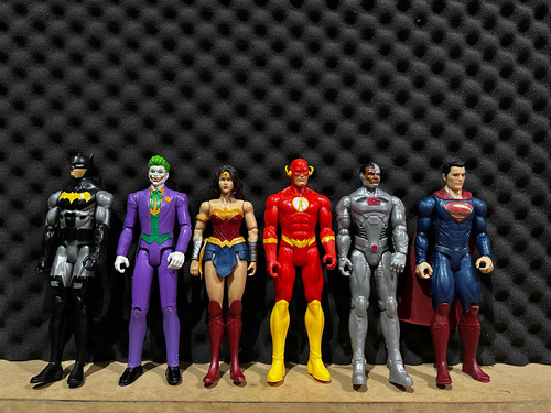 Lote Figuras Dc Hasbro Spin Master Mattel Batman Flash Joker