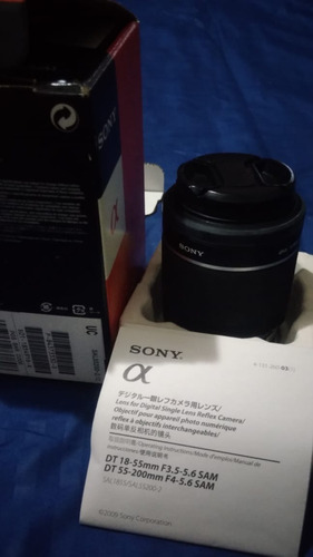 Lente Sony 55-200mm / 4-5.6 Dt Sam Sal-552002