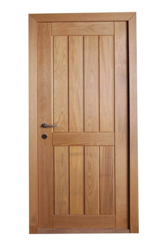 Porta Ad02 Em Madeira Maciça Tauari Mapaf 80cm X 210cm