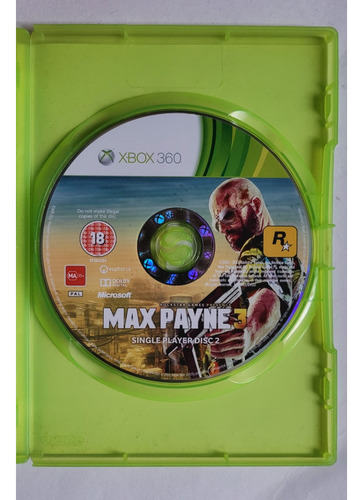 Max Payne 3 - Xbox 360 (Usado)
