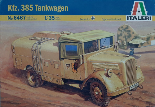 Italeri 6467 Kfz. 385 Tankwagen Militaria 1/35 Camión Aleman