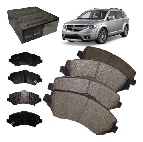 Pastillas De Freno Delanteras Dodge Journey 2.0 2.4 2.7 