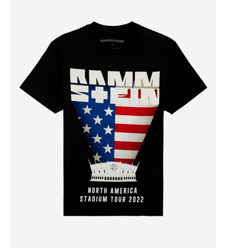Camiseta Del Rammstein North American Stadium Tour 2022