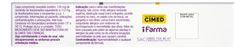 Fexx 120mg 10 Comprimidos