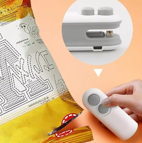 Mini Sellador De Bolsas Inalambrico Portátil