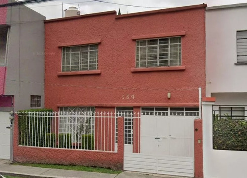 Estupendo Remate Bancario, Casa A La Venta En La Colonia Narvarte Poniente