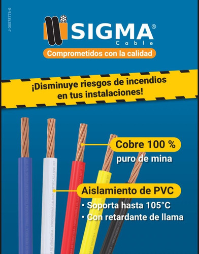 Cable Sigma 100% Nacional