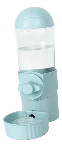Bebedero De Agua Para Mascotas Automático 500 Ml Azul